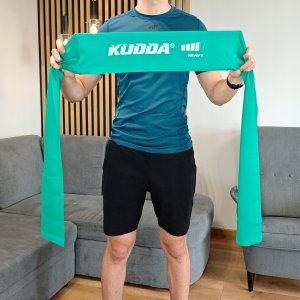 ZESTAW 5 GUM TAŚM FLAT BAND DO ĆWICZEŃ REHABILITACJI TRENINGU FITNESS 2M 10