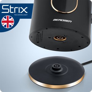 Czajnik Berdsen Czajnik elektryczny 1,7l BD-712 czarno-złoty 11