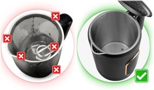 Czajnik Berdsen Czajnik elektryczny 1,7l BD-712 czarno-złoty 16