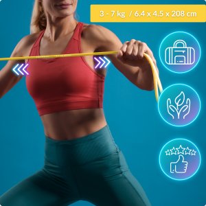 Revity Guma do ćwiczeń oporowa Power Band 1 szt. 3-7 kg 5