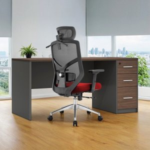 Biurko Angel Szare 160 cm x 70 cm 4