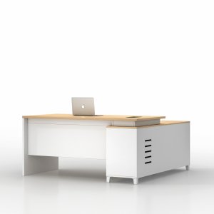 Biurko Angel Białe 160 cm x 80 cm 2