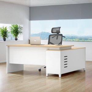 Biurko Angel Białe 160 cm x 80 cm 3