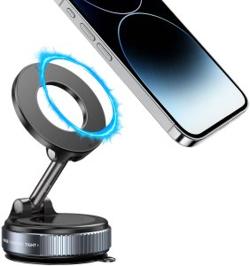 Uchwyt na telefon obrotowy przyssawka magnetyczna 1