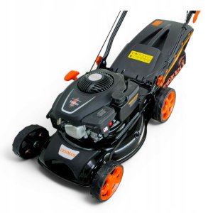 GERMAN MOCNA KOSIARKA SPALINOWA NAPĘD 42cm 7KM 11w1 + LICZNIK MOTOGODZIN BO 11