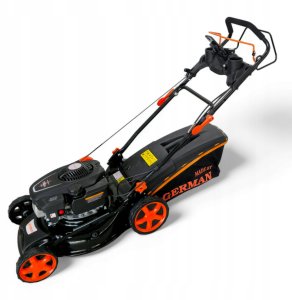 GERMAN MOCNA KOSIARKA SPALINOWA NAPĘD 42cm 7KM 11w1 + LICZNIK MOTOGODZIN BO 9