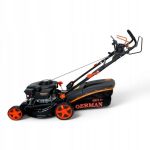 GERMAN MOCNA KOSIARKA SPALINOWA NAPĘD 42cm 7KM 11w1 + LICZNIK MOTOGODZIN BO 10