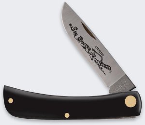 Nóż Składany Case Sod Buster Jr SS Black 1