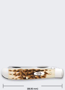 Nóż Składany Case Mini Trapper SS Amber Bone 5