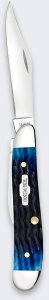 Nóż Składany Rogers Case Peanut SS Blue Bone 3