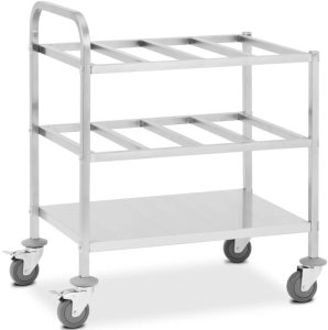 Wózek kelnerski transportowy na 24 pojemniki GN 1/6 do 450 kg 1