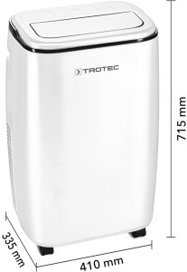 Klimatyzator Olimpia Splendid Mobilus oro kondicionierius Trotec PAC 3501 S WiFi 2