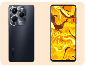 ETUI Z KLAPKĄ DO REALME NOTE 50 / C51 / C53 4G GRANATOWE MAGNETYCZNE KABURA 7