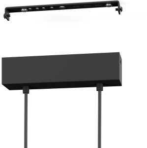 Lampa wisząca EGLO 900489, LED, 3000 K, 1560 lm, IP20, Black, Brown, White 3