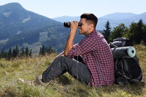 Lornetka K&F CONCEPT ZOOM 10x 42mm 10x42 BaK4 IP65 + Futerał / KF33.081 5