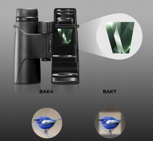 Lornetka K&F CONCEPT ZOOM 10x 42mm 10x42 BaK4 IP65 + Futerał / KF33.081 6