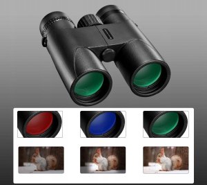 Lornetka K&F CONCEPT ZOOM 10x 42mm 10x42 BaK4 IP65 + Futerał / KF33.081 7