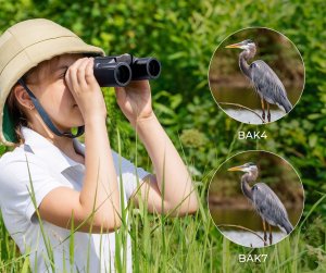 Lornetka MINI K&F CONCEPT ZOOM 8x 25mm 8x25 Szkło BaK4 IP65 + Etui KF33.092 5