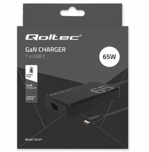 Zasilacz do laptopa Qoltec 65 W, 3.25 A, 20 V (52421) 10