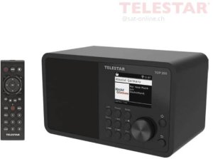Telestar TOP 200 DAB+ Internet radio black 1