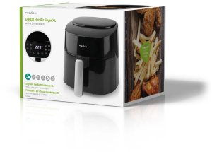 Frytkownica beztłuszczowa Nedis Frytkownica beztłuszczowa 4,2l KAAF160BK 13