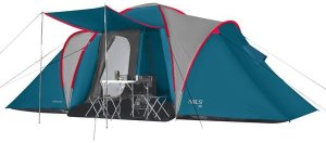 Namiot turystyczny Nils Extreme NC6031 NIEBIESKO- JASNO SZARY HIGHLAND NILS CAMP 15