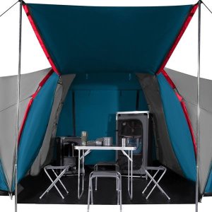 Namiot turystyczny Nils Extreme NC6031 NIEBIESKO- JASNO SZARY HIGHLAND NILS CAMP 16