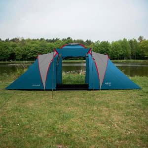 Namiot turystyczny Nils Extreme NC6031 NIEBIESKO- JASNO SZARY HIGHLAND NILS CAMP 17