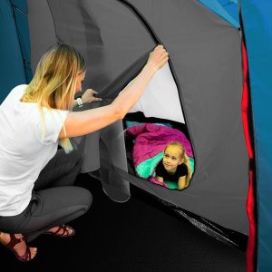 Namiot turystyczny Nils Extreme NC6031 NIEBIESKO- JASNO SZARY HIGHLAND NILS CAMP 21