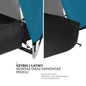 Namiot turystyczny Nils Extreme NC6031 NIEBIESKO- JASNO SZARY HIGHLAND NILS CAMP 8