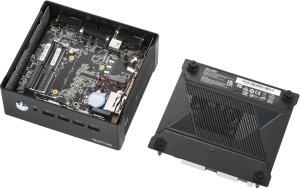 SHUTTLE XPC Nano NT10H5 Barebone Intel Core Ultra 5 125H 2xSODIMM 1xM.2 3