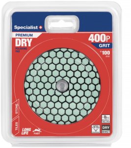 SPECIALIST+ diamond grinding disc, universal, 100 mm, 400P 1