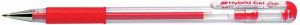Długopis żelowy K116 czerwony 1
