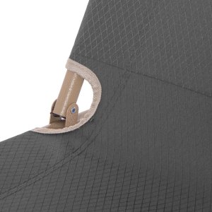 Leżak składany, metalowy zero gravity regulowana, leżanka ogrodowa szara UNIWERSALNY 12