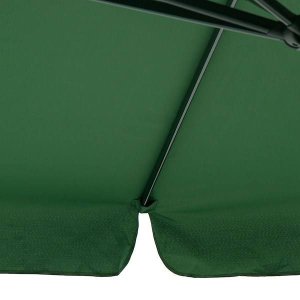 Springos Parasol ogrodowy składany 410 cm duży na balkon zielony UNIWERSALNY 2
