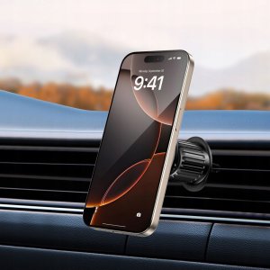 TECH-PROTECT MM15W-V10 MAGNETIC MAGSAFE DASHBOARD & VENT CAR MOUNT WIRELESS CHARGER 15W BLACK 8