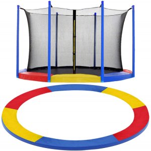 Osłona na sprężyny z siatką do trampoliny wewnętrzną 10FT 300/305/312 cm multikolor UNIWERSALNY 1