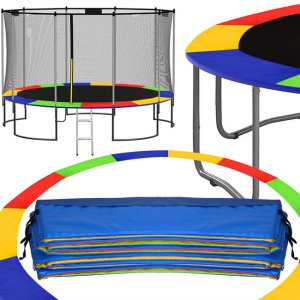 Osłona na sprężyny z siatką do trampoliny zewnętrzną 13FT 396/400/407cm multikolor UNIWERSALNY 1