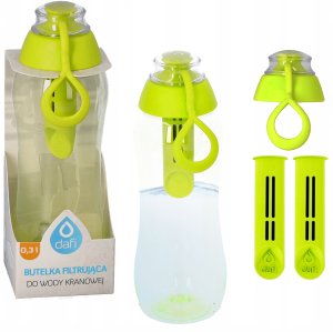 Butelka filtrująca Dafi SOFT 0,3 l limonkowa + filtr węglowy 2