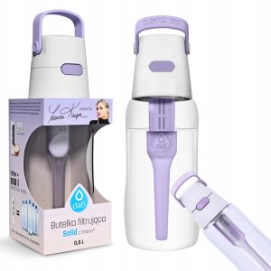 Dafi Butelka filtrująca SOLID 0,5 l digital lavender z filtrem 11