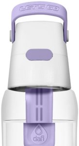 Dafi Butelka filtrująca SOLID 0,5 l digital lavender z filtrem 3