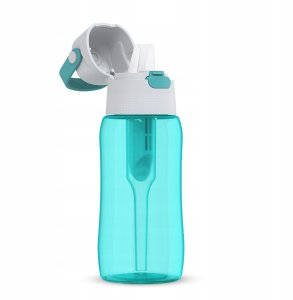 Butelka filtrująca Dafi SOLID 0,5 l turkusowa barwiony zbiornik z filtrem 2