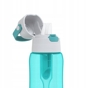 Butelka filtrująca Dafi SOLID 0,5 l turkusowa barwiony zbiornik z filtrem 4