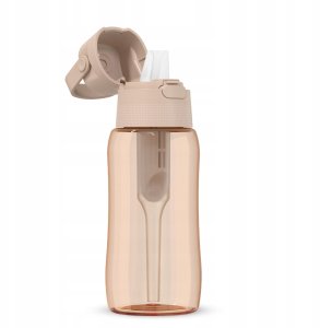 Dafi Butelka filtrująca SOLID cappuccino barwiona 0,5 l z filtrem 2