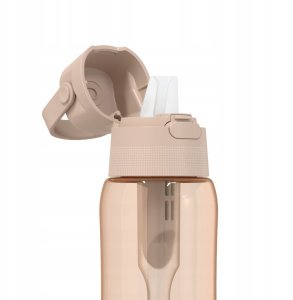 Dafi Butelka filtrująca SOLID cappuccino barwiona 0,5 l z filtrem 4