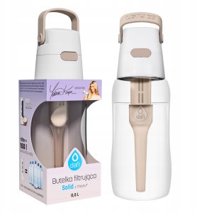 Dafi Butelka filtrująca SOLID 0,5 l cappuccino z filtrem 3