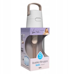 Dafi Butelka filtrująca SOLID 0,5 l cappuccino z filtrem 4