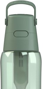 Dafi Butelka filtrująca SOLID 0,7 l szałwiowa barwiona z filtrem 4