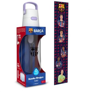 Butelka Dafi SOLID FC Barcelona 0,7l lavender 1