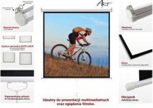 Ekran do projektora Art ER M150 3